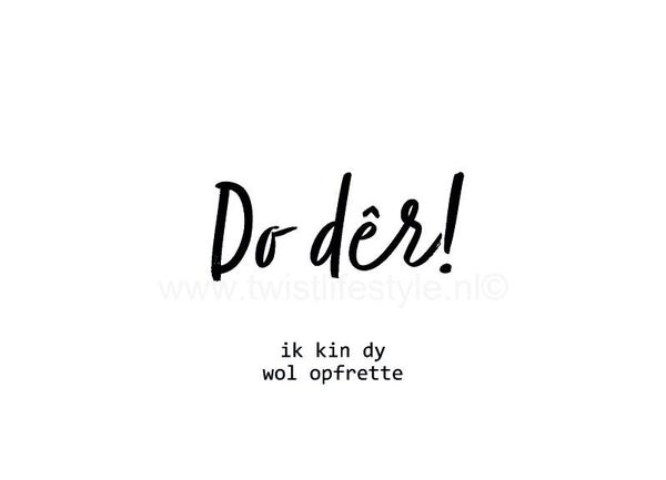 Postkaart - Do dêr! - Frysk - by Twist Lifestyle