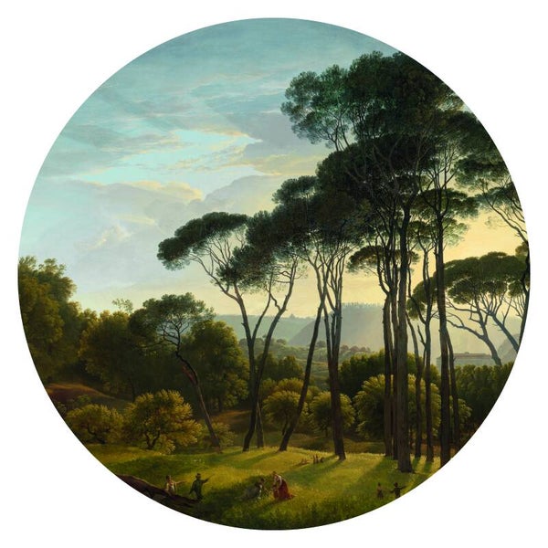 Muurcirkel - Italiaans Landschap - 30 cm