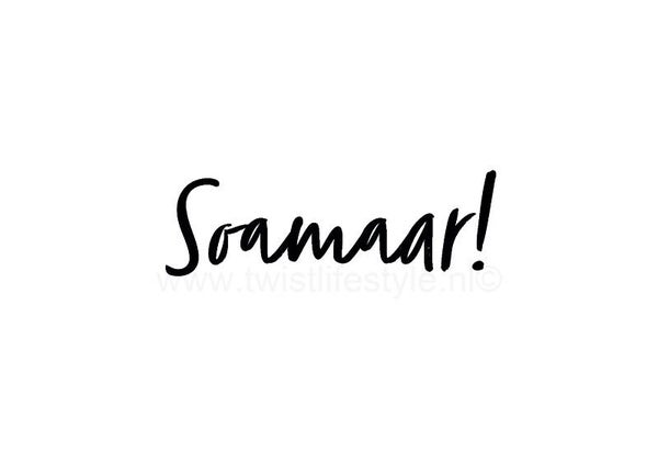 Postkaart - Soamaar! - Bildts - by Twist Lifestyle