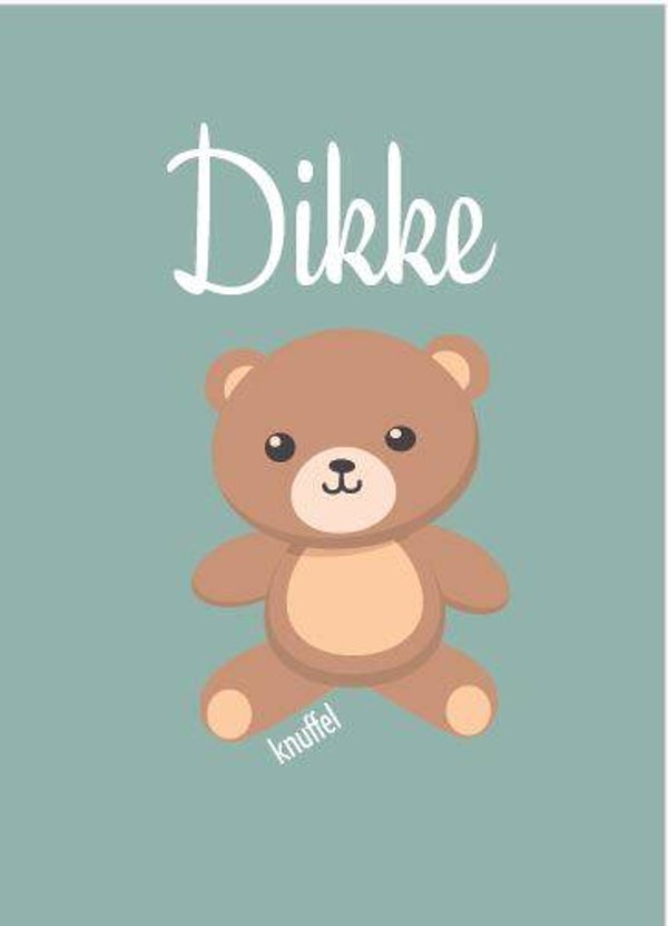 Postkaart - Dikke Knuffel - by Twist Lifestyle