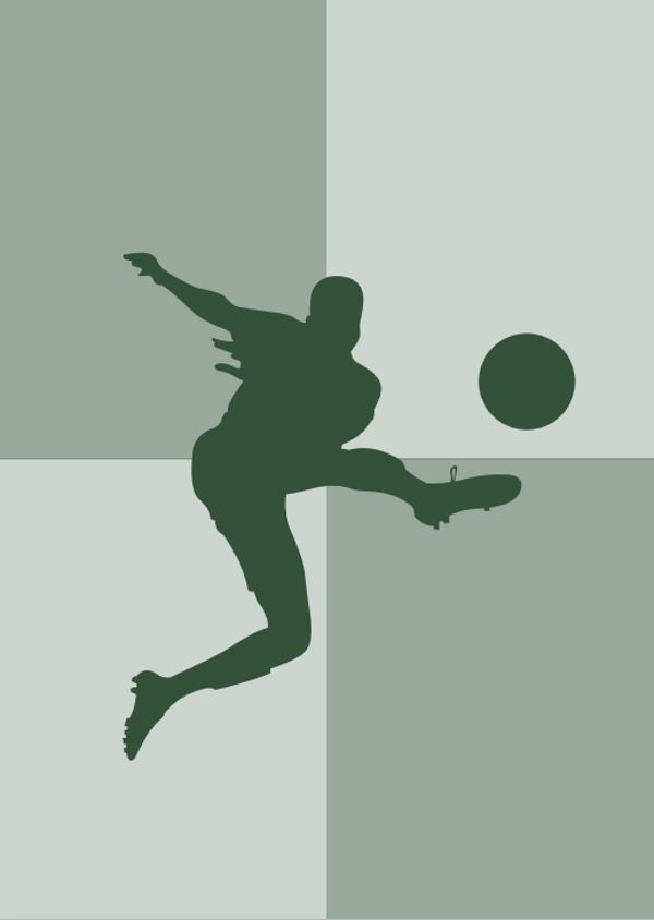 Postkaart fuotballer - Twist Lifestyle