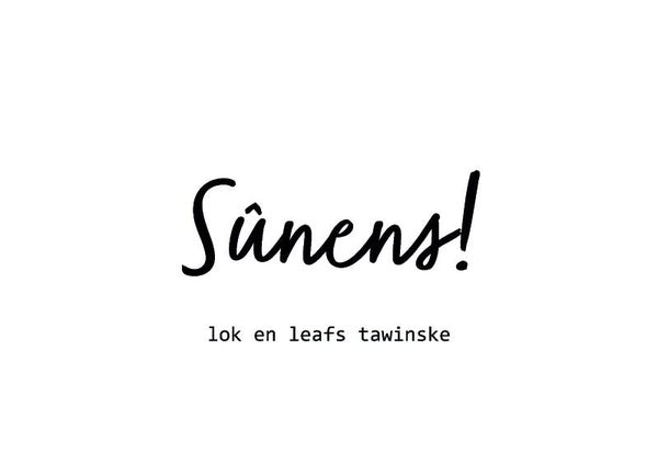 Postkaart - Sûnens - @Twist Lifestyle