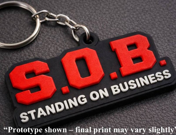 S.O.B Keychain