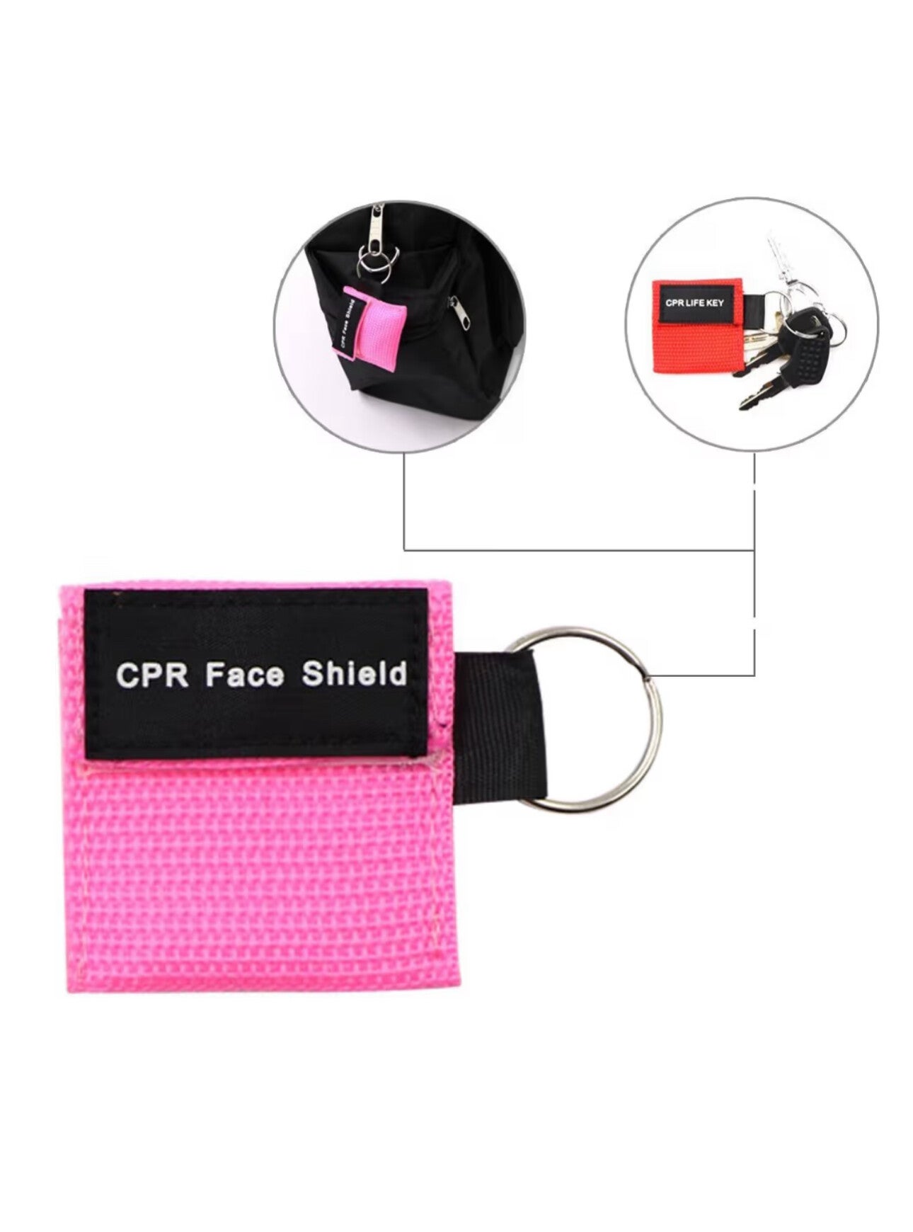 CPR Keychain Facemasks