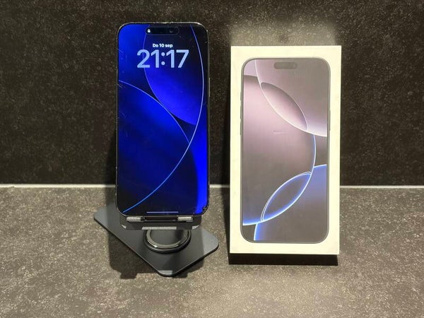 Iphone 16 pro max | 91% | 256GB | lichte barst