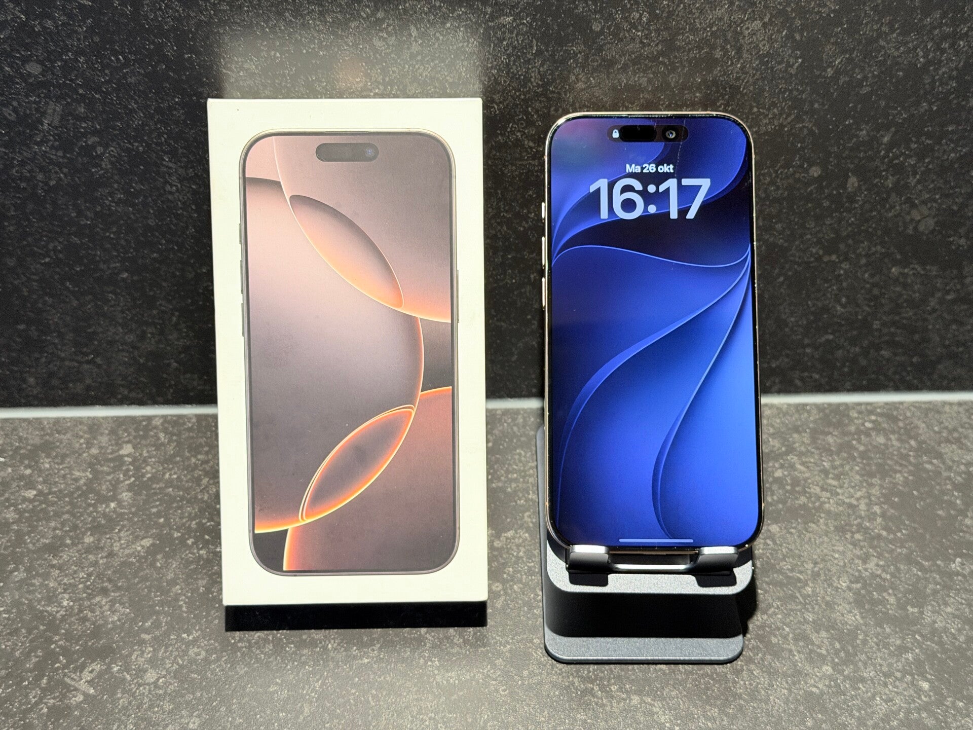Iphone 16 pro | 91% | 128GB | desert | zeer nette staat!