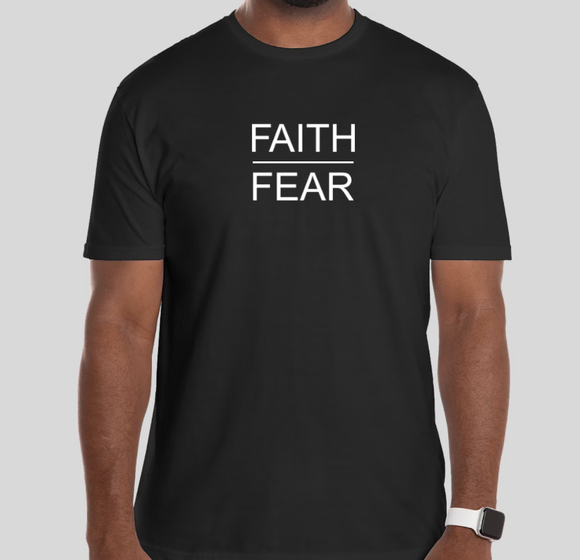 "Faith Over Fear" unisex T-shirt