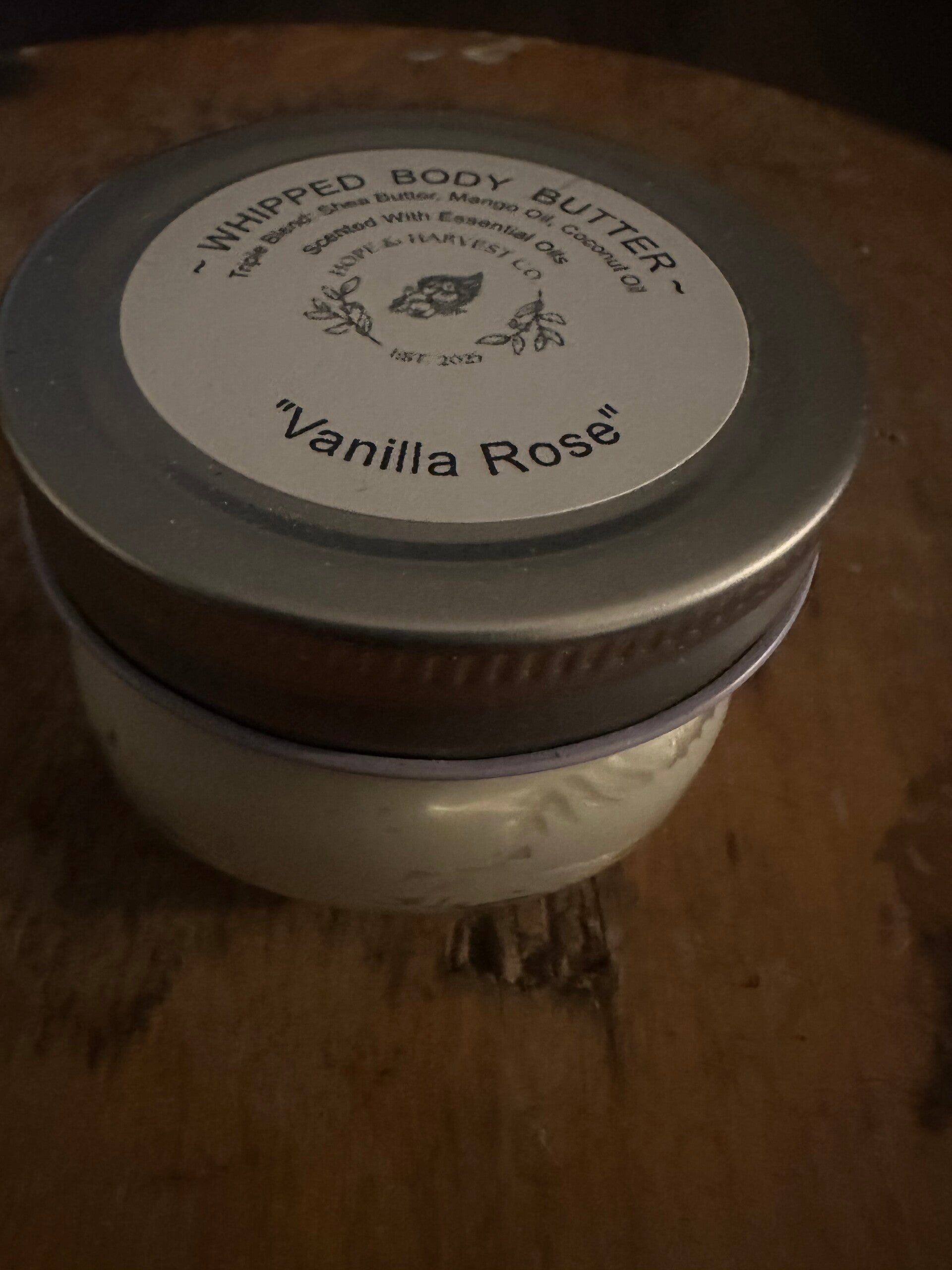 Vanilla/Rose Whipped Body Butter