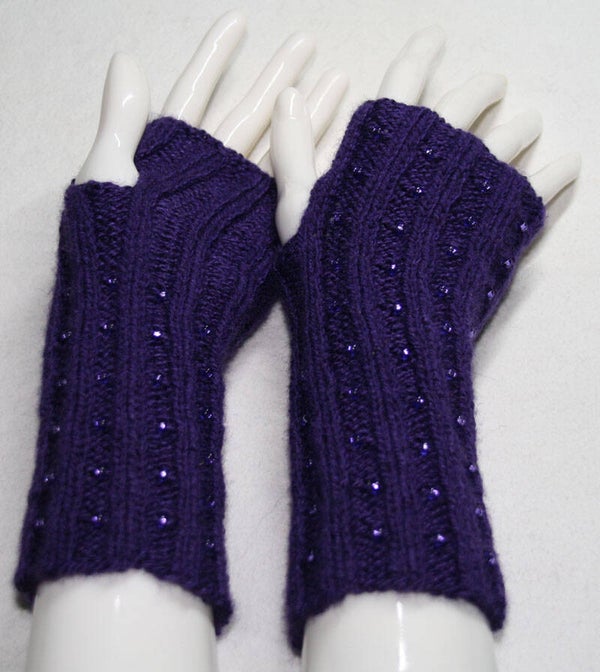 Pulswärmer mit Daumenloch