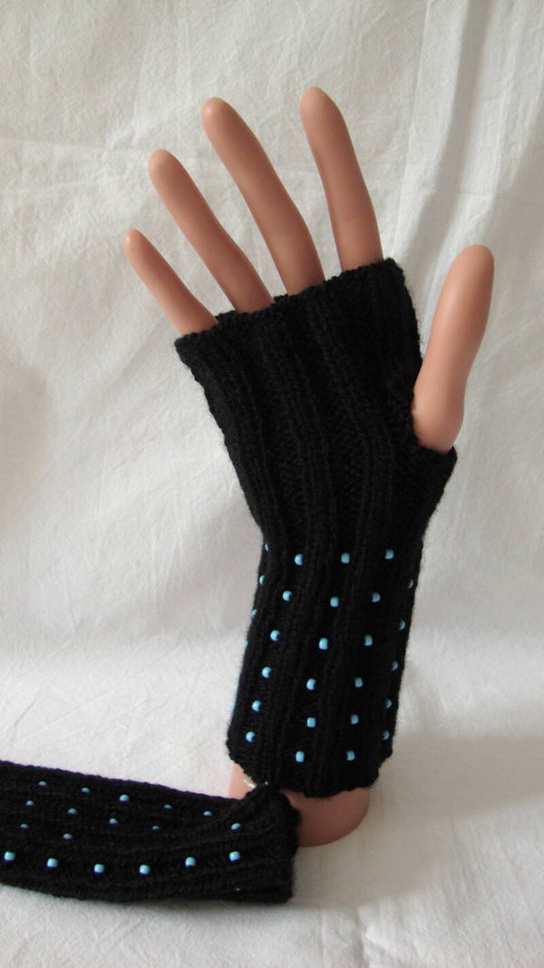 Pulswärmer mit Daumenloch