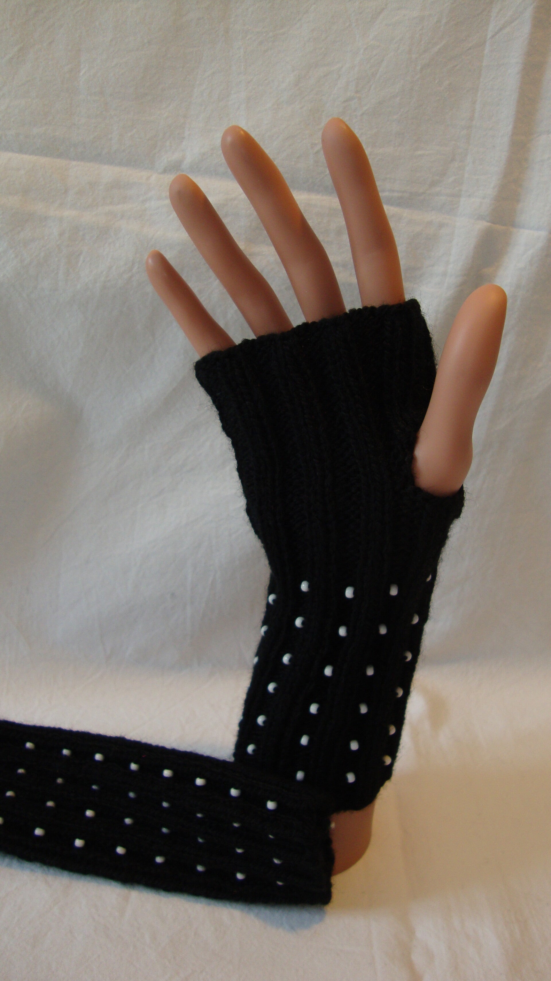 Pulswärmer mit Daumenloch