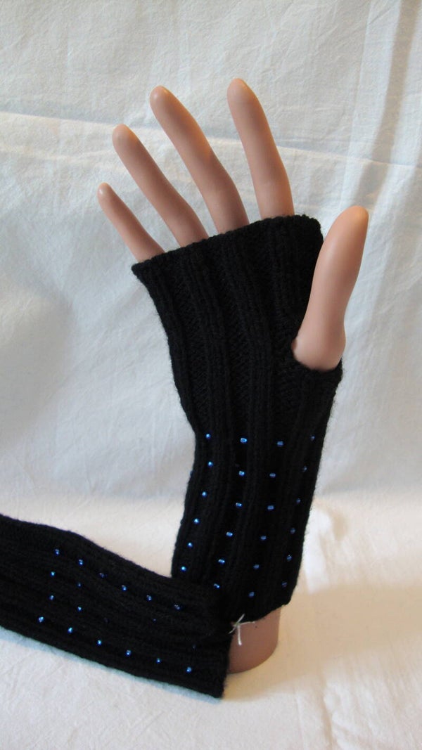 Pulswärmer mit Daumenloch