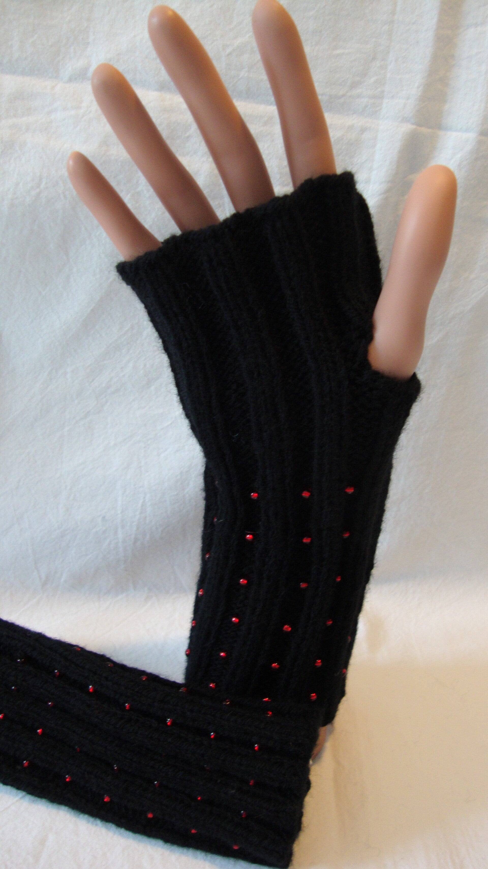 Pulswärmer mit Daumenloch