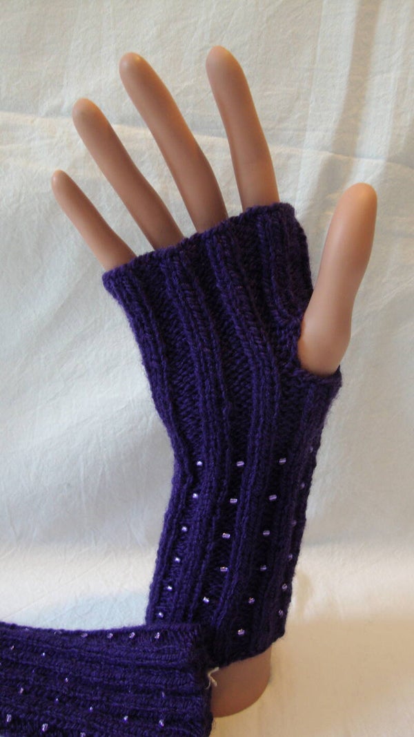 Pulswärmer mit Daumenloch