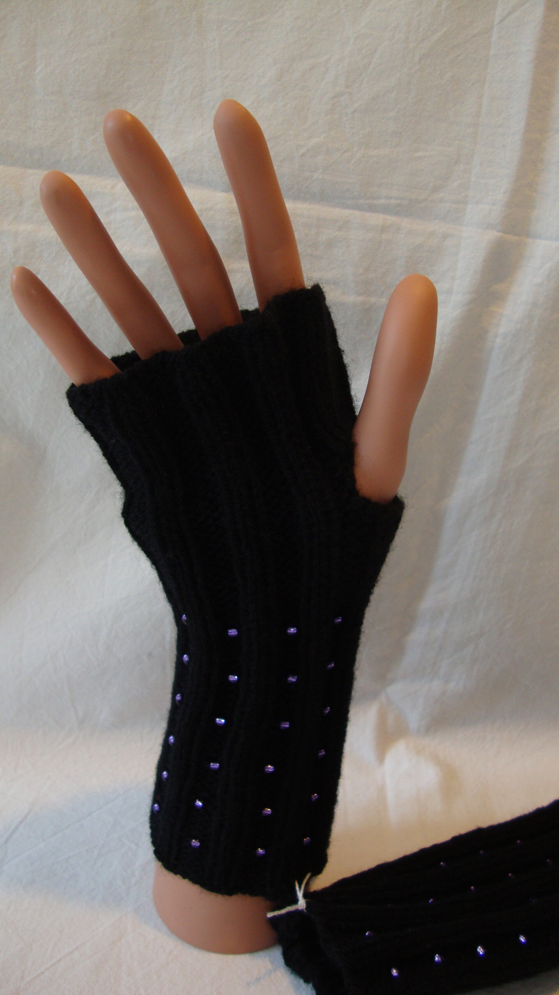 Pulswärmer mit Daumenloch