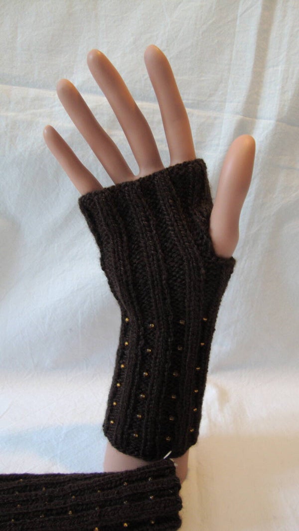 Pulswärmer mit Daumenloch