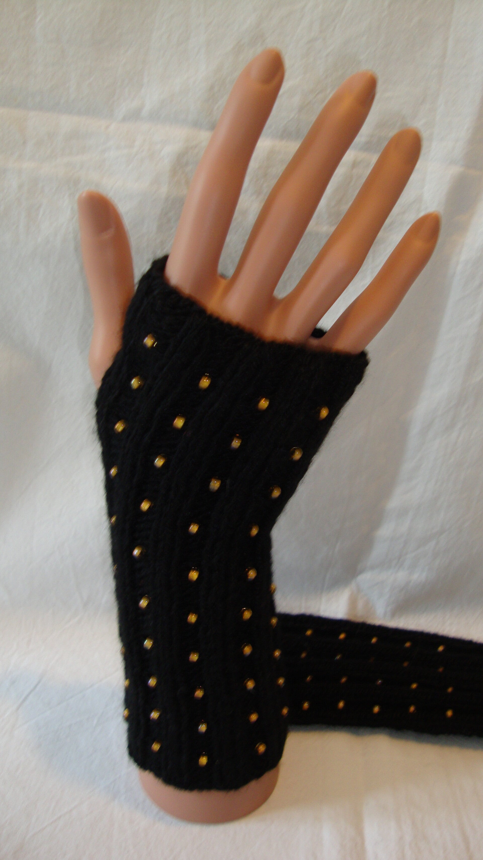 Pulswärmer mit Daumenloch