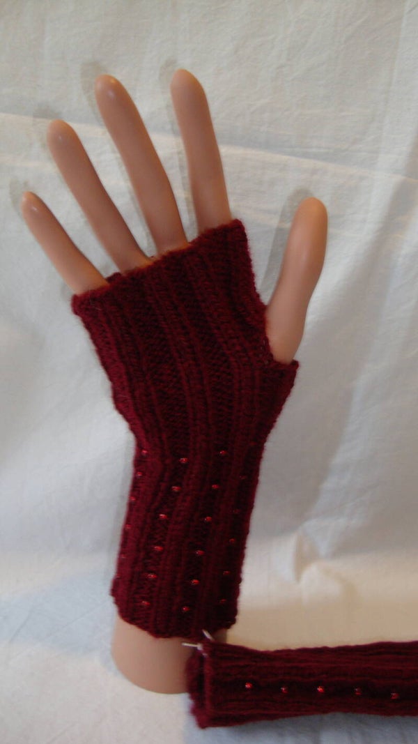 Pulswärmer mit Daumenloch