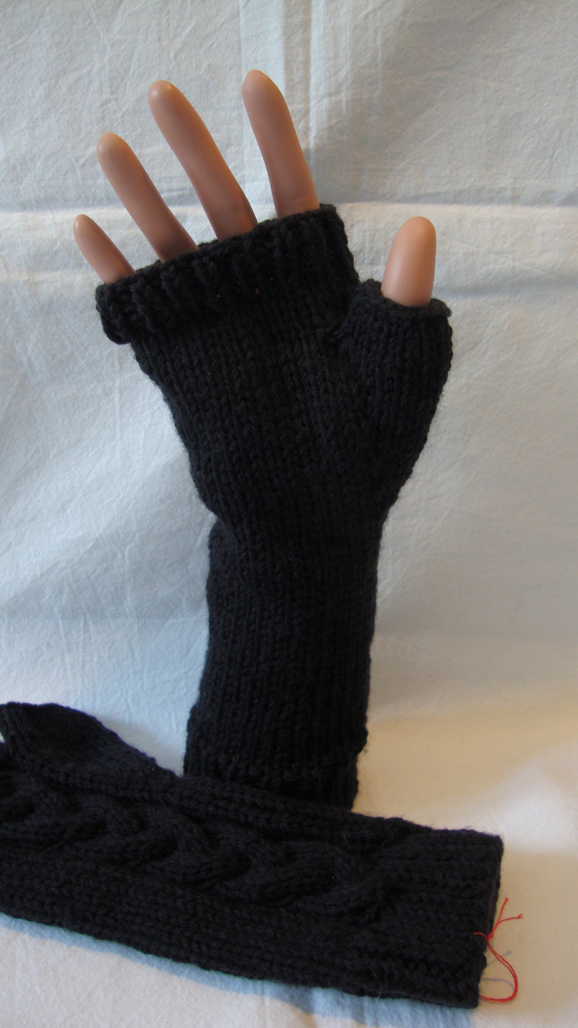 Pulswärmer mit Daumenloch