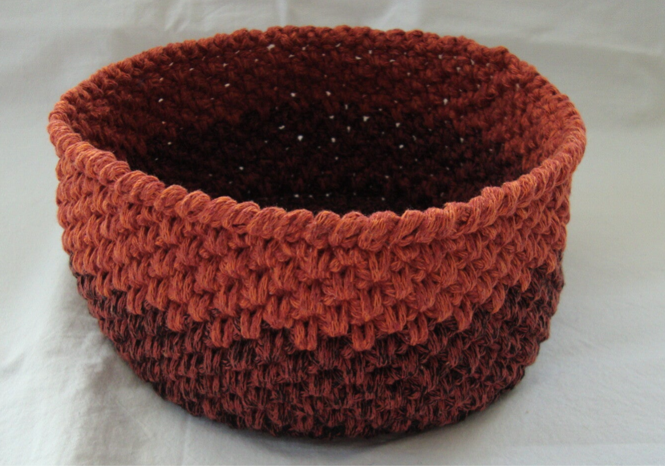 Korb Rost/ Orange
