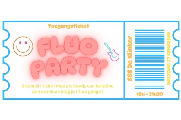Toegangsticket Fluofuif 2026