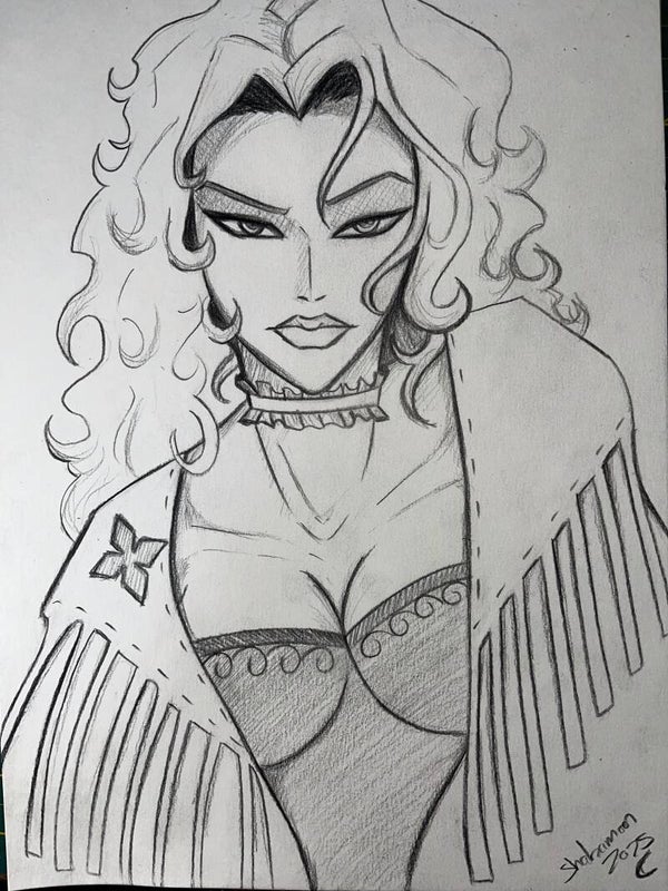 OC Femme à la veste