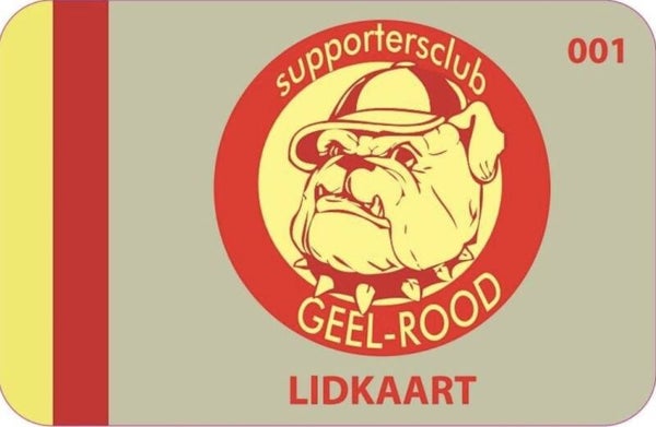 Lidkaart Geel-Rood 2026-2027