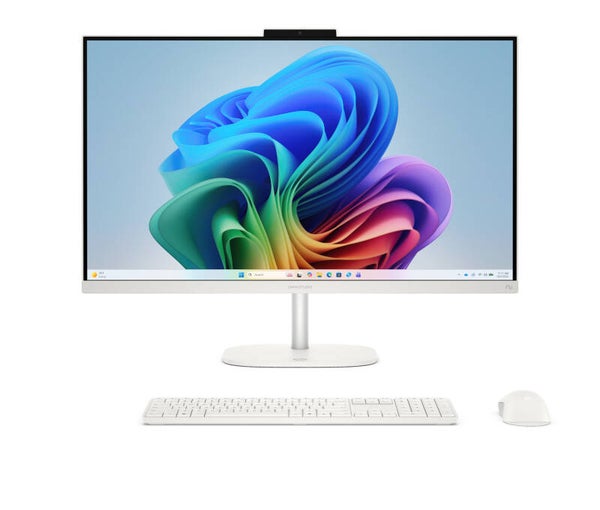 HP OmniStudio All-in-One Desktop Next Gen AI 27-cy0067t PC, Windows 11 Home, 27", Touch screen, Intel® Core™ Ultra 7, 32GB RAM, 1TB SSD, FHD, Cotton white