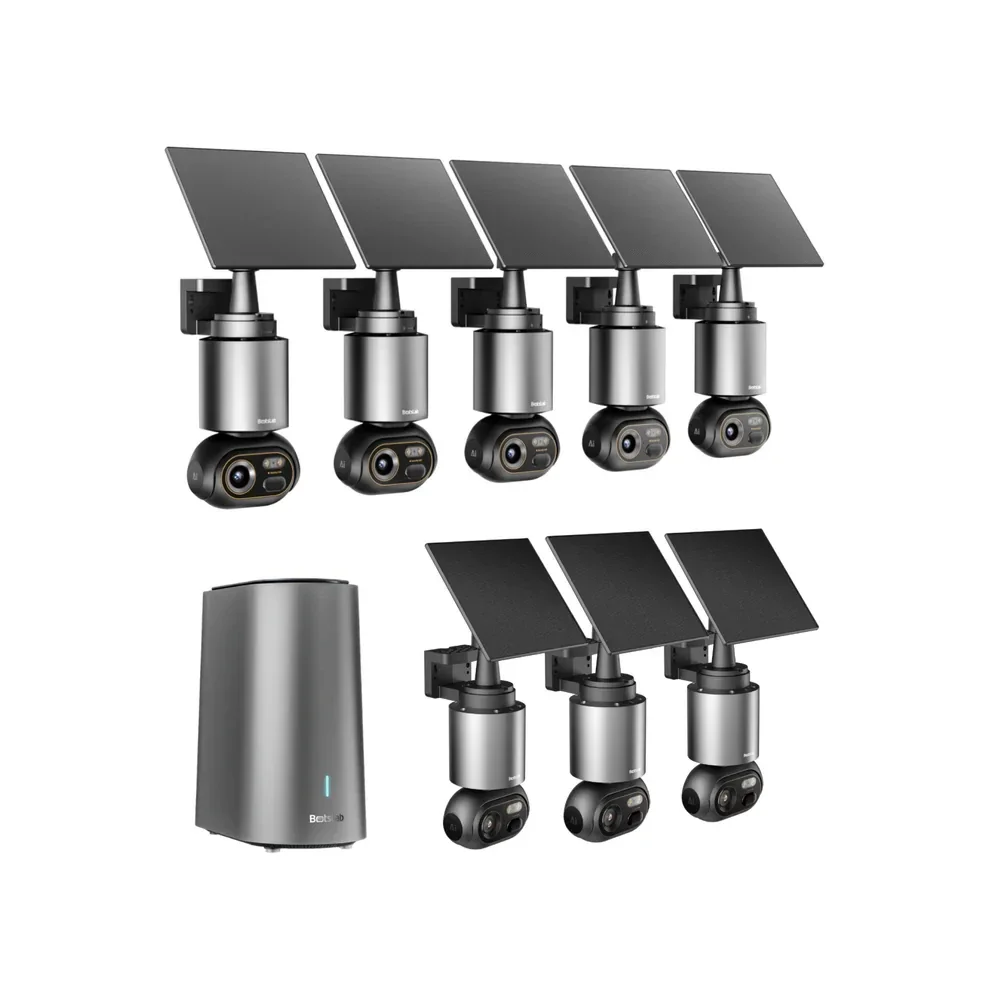 W510   4K   AI   Security   Camera   System   |   8-Camera   Kit