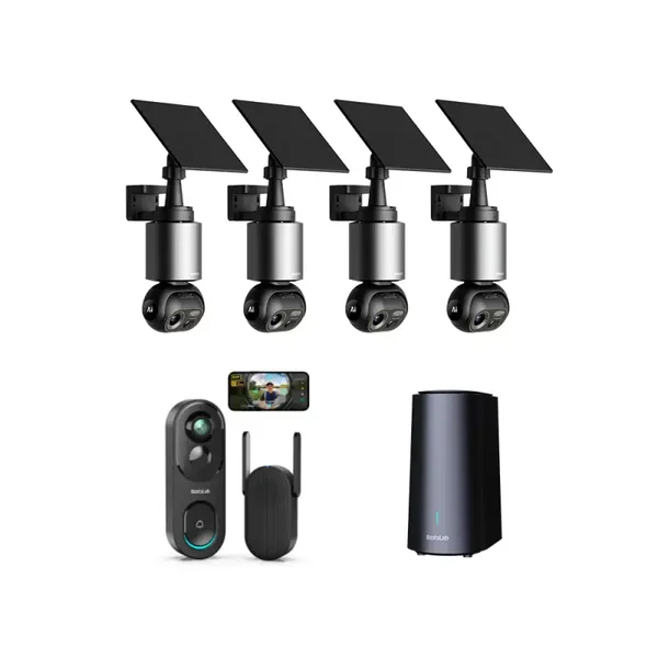 Home   Security   Bundle:   R810   Video   Doorbell   +   W510   Outdoor   Camera