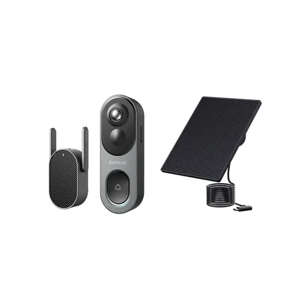 R811S   Video   Doorbell   +   Solar   Panel   Charger