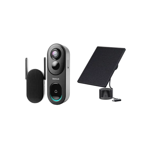 R810   Video   Doorbell+Solar   Panel   Charger
