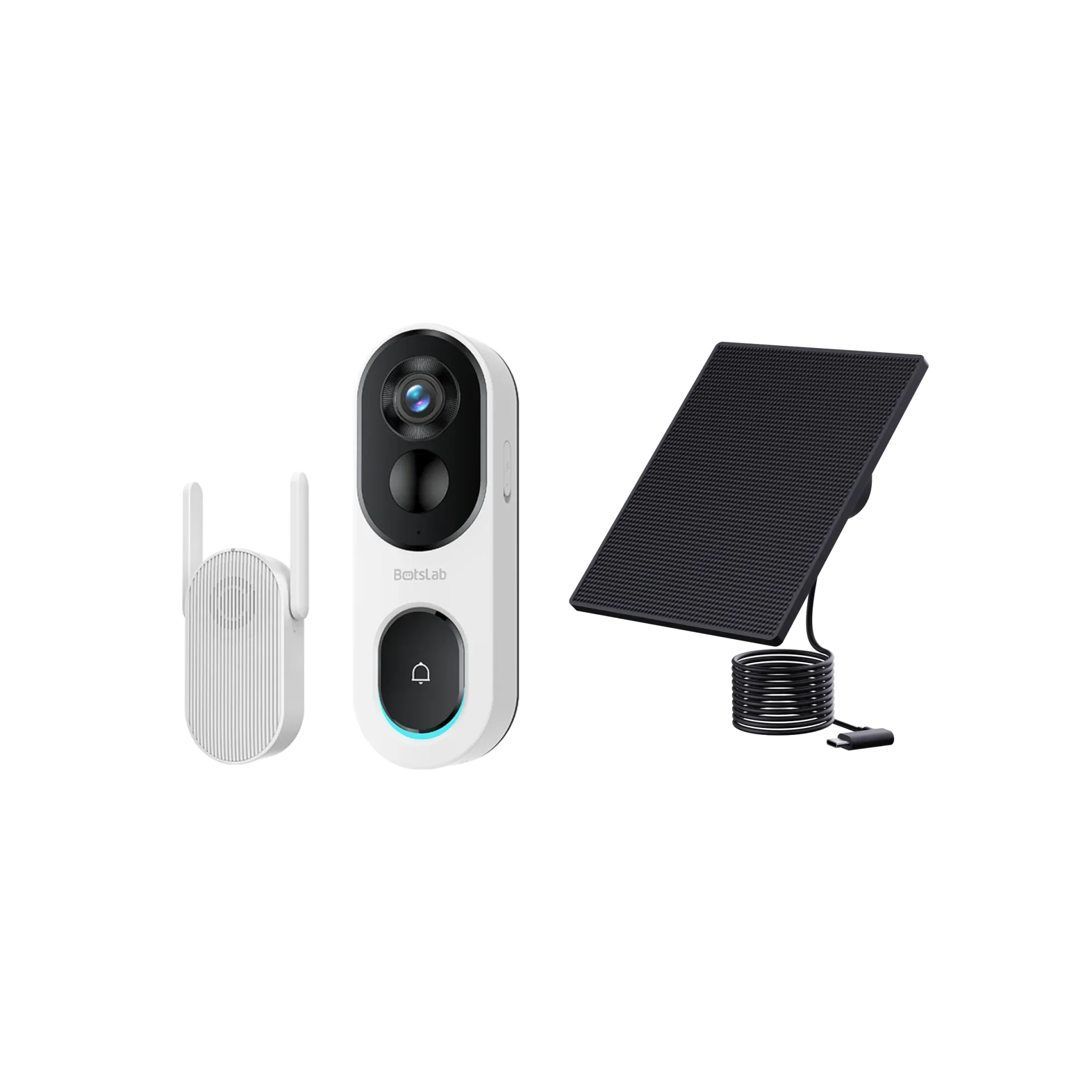 R810   SE   Video   Doorbell   With   Solar   Pannel