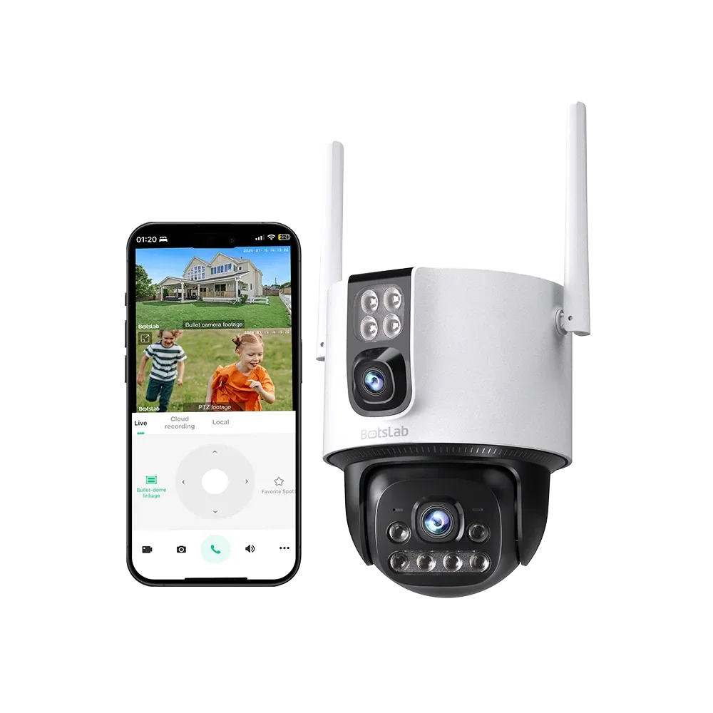 W315   Dual-Lens   Outdoor   Security   Camera