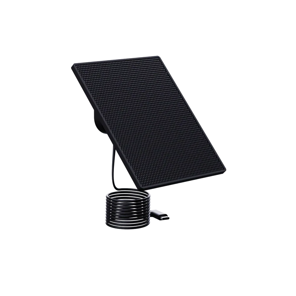 Solar   Panel   Charger   for   Video   Doorbell