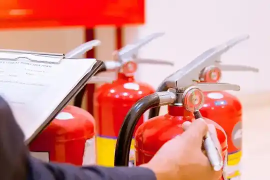 Feuerlöscher Wartung