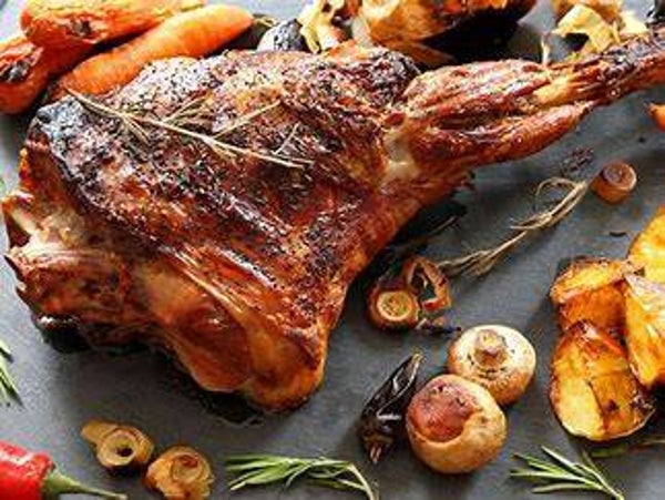 Lamm Gigot mit Bein 100g für 4.50 CHF, Gewicht circa 1,8 kg
