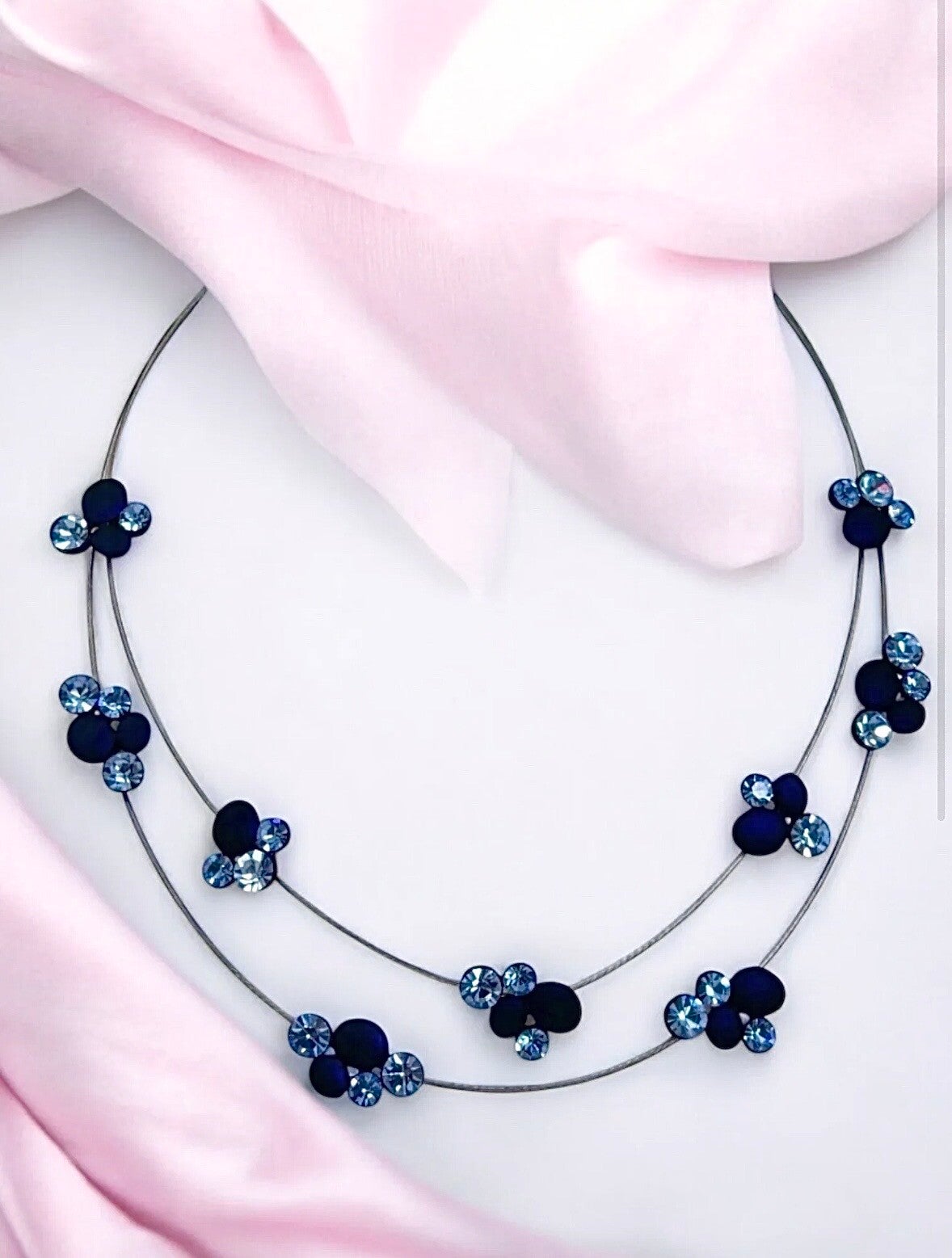 Collier - dunkelblau