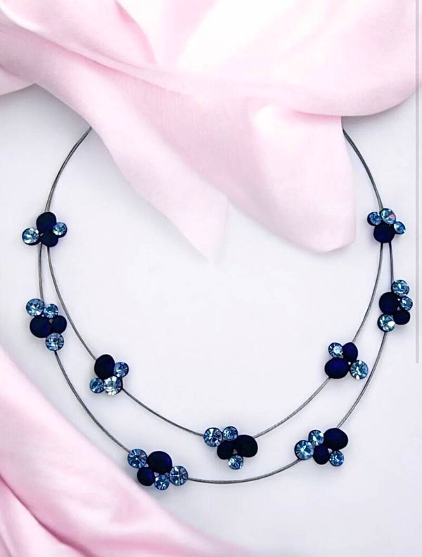 Collier - dunkelblau