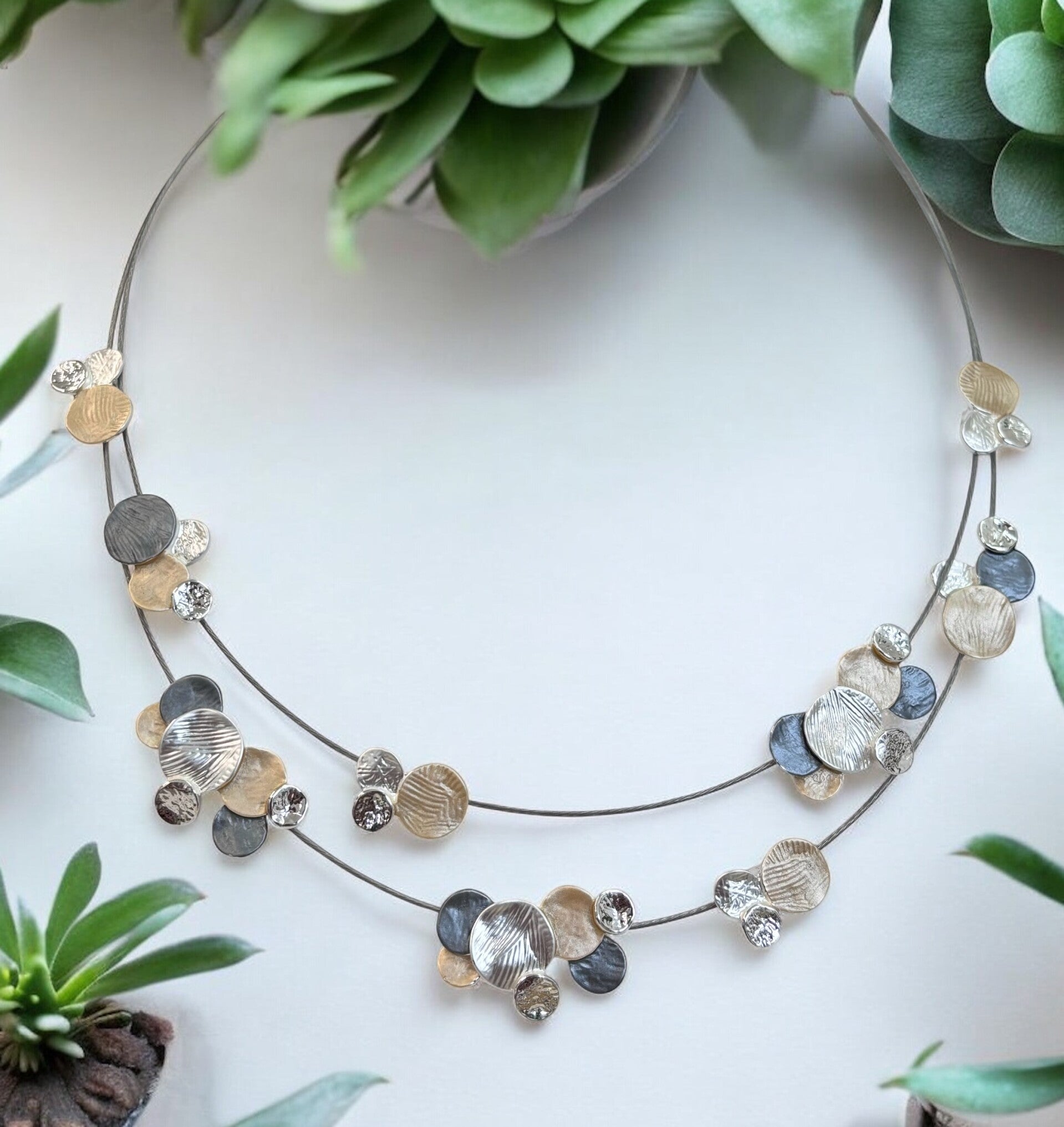 Collier in Tri-Color Art. 300