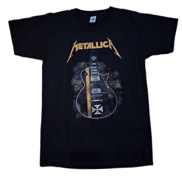 CAMISETA METALLICA GUITARRA