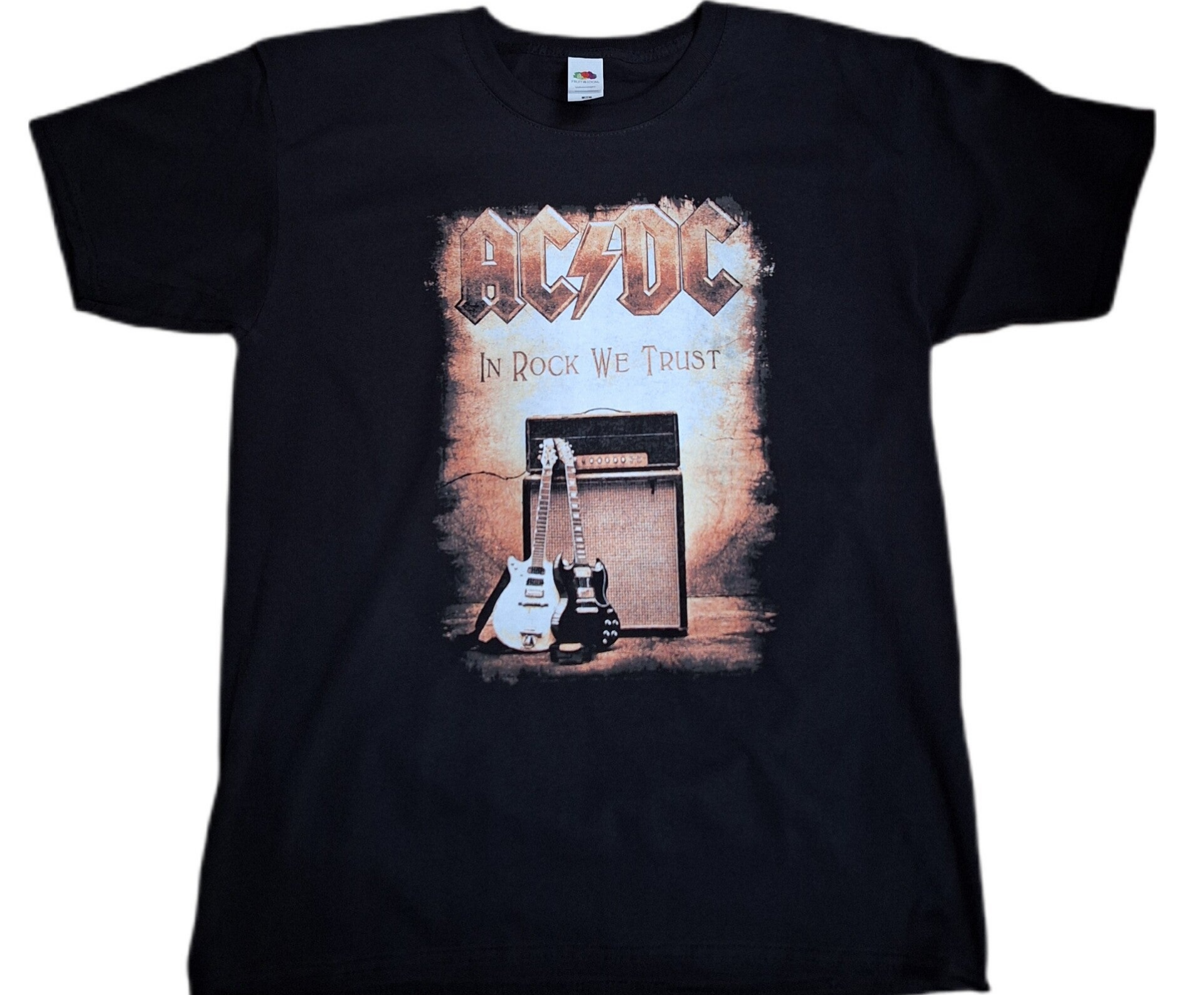 CAMISETA AC/DC IN ROCK WE TRUST