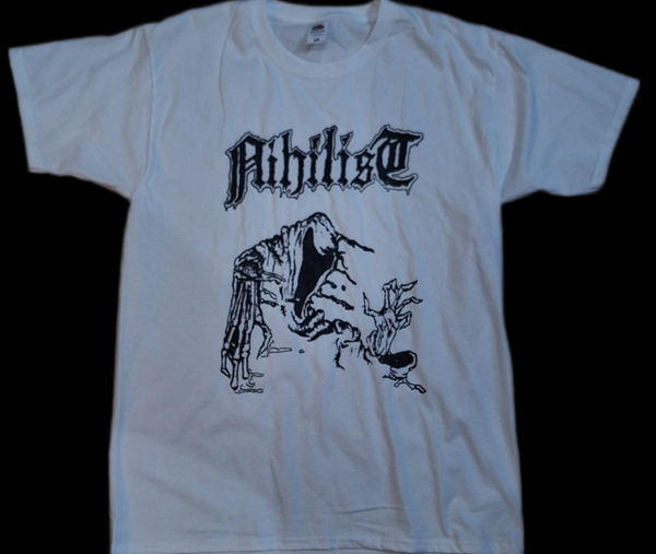 CAMISETA NIHILIST BLANCA