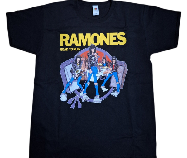 CAMISETA RAMONES ROAD TO RUN