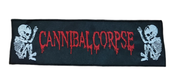 PARCHE CANNIBAL CORPSE ROJO
