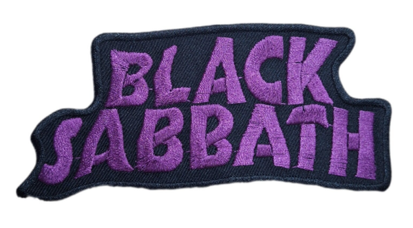 PARCHE BLACK SABBATH LOGO LILA