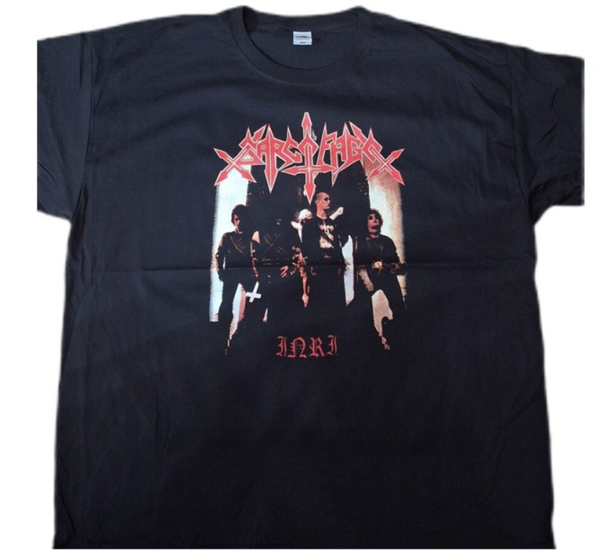 CAMISETA SARCOFAGO I.N.R.I.