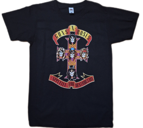CAMISETA GUNS N ROSES APPETITE FOR DESTRUCTION