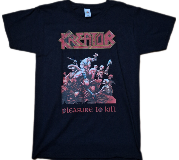 CAMISETA KREATOR PLEASURE TO KILL