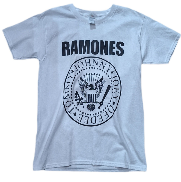 CAMISETA RAMONES BLANCA